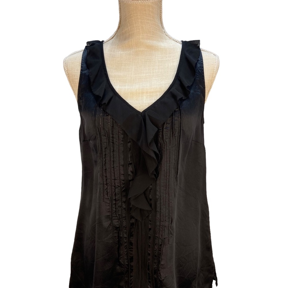 White House Black Market Silk Sleeveless Top